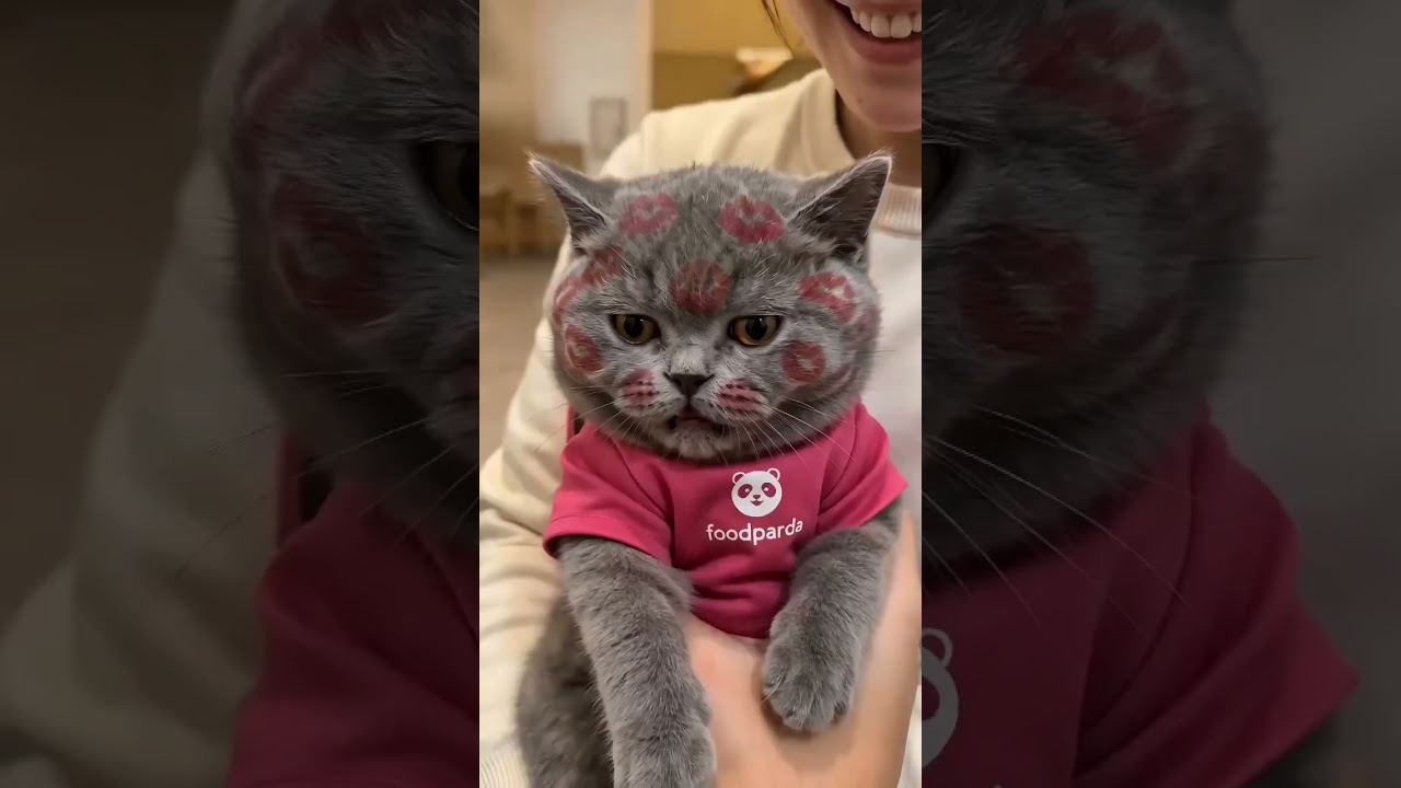 delivery boy cat #cat #cute #funnycats