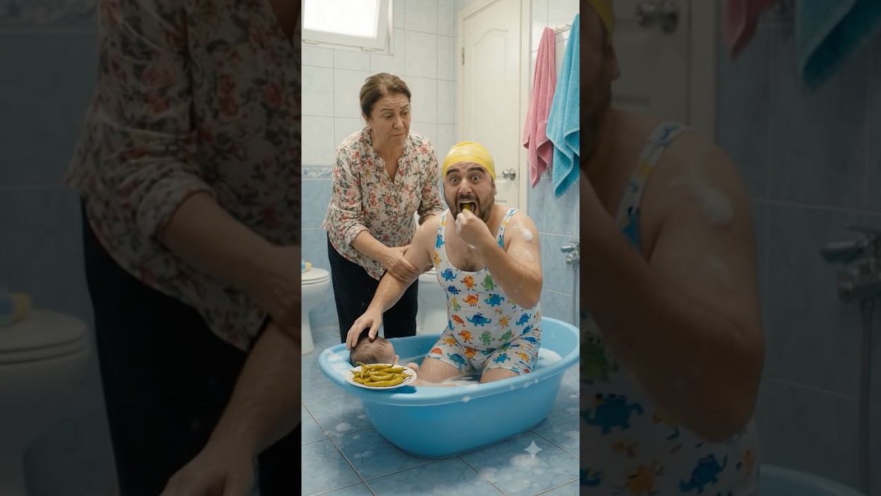 Banyo Sırasında Beklenmeyen Acı Biber Şoku! 🌶️🧼
