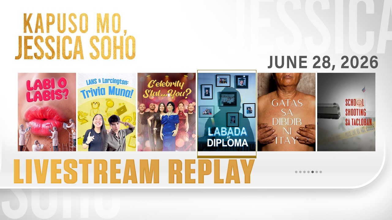 KMJS livestream June 28, 2026 Episode - Replay | Kapuso Mo, Jessica Soho