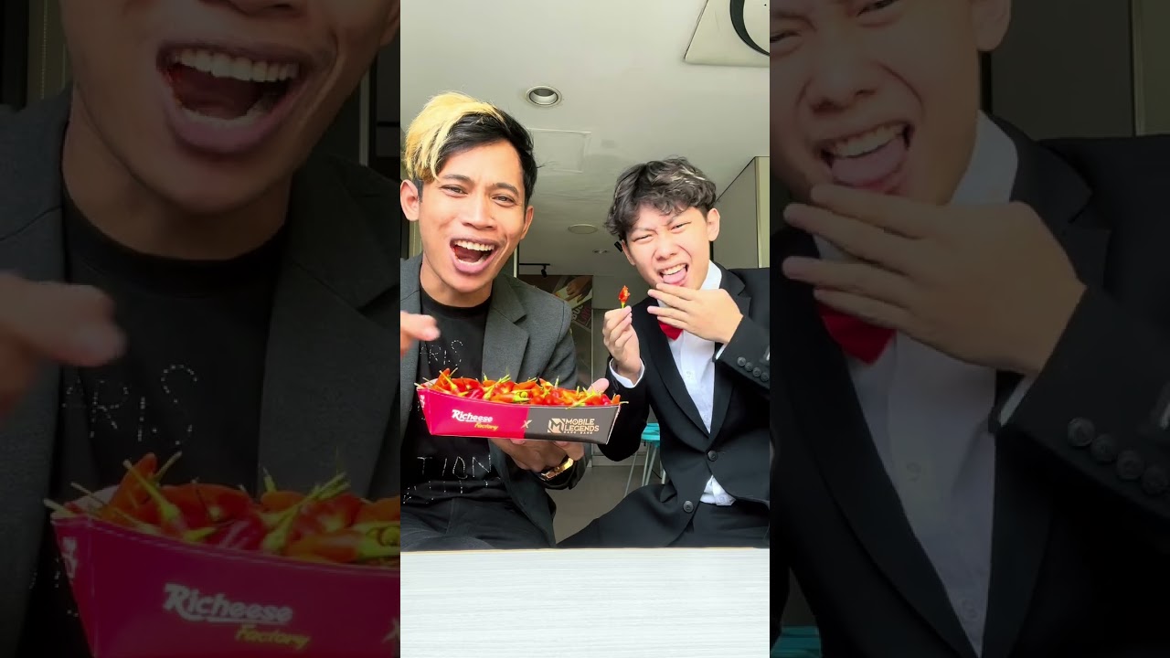 Makan cabe rawit merah