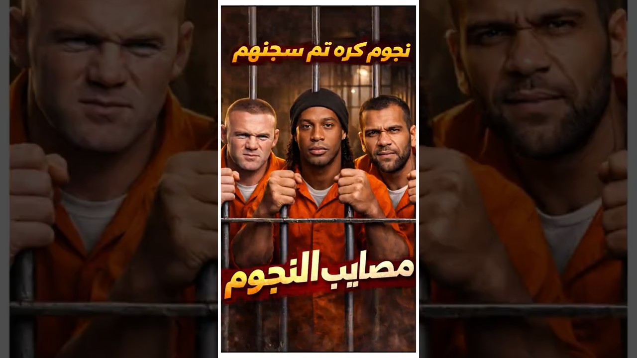 نجوم كرة قدم تم سجنهم والسبب صااادم 😨🤔
