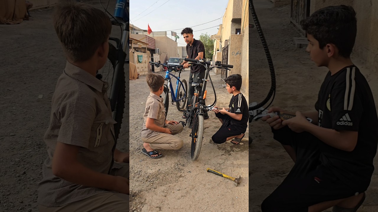 وديت بايسكلي للتصليح… بس اللي صار بعدها ما توقعته 😂🚲 #shorts