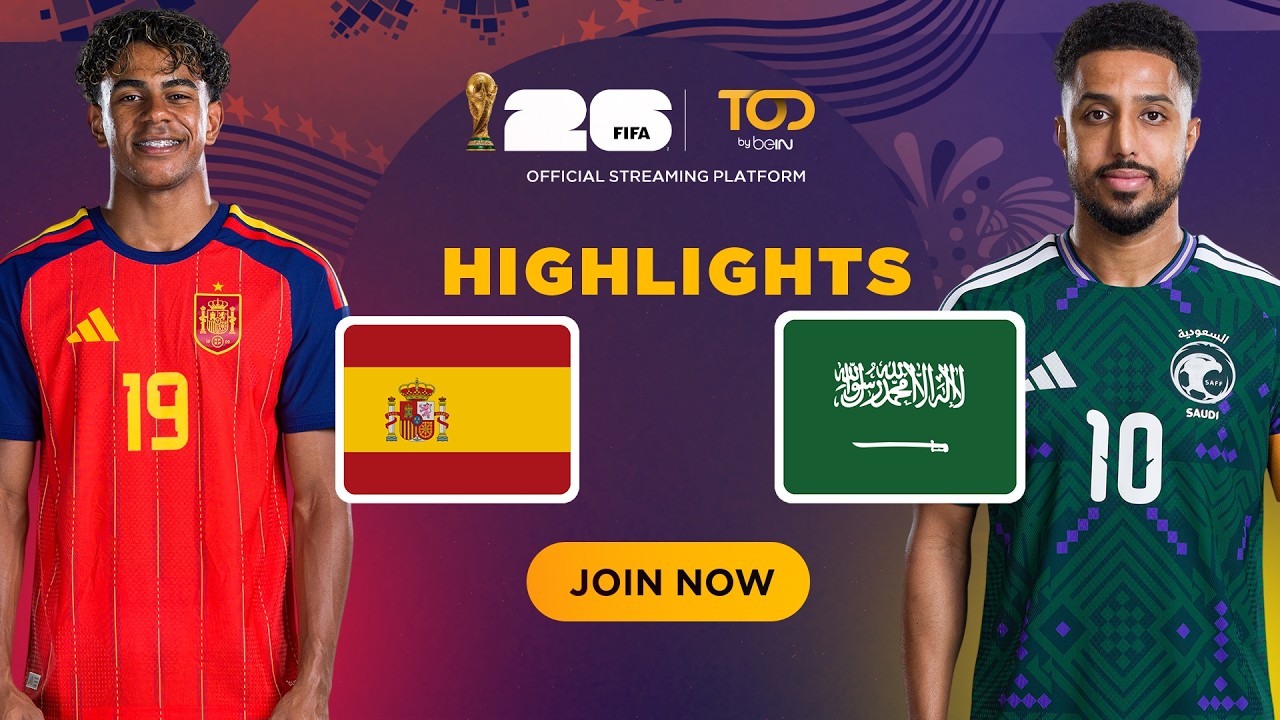 Spain vs Saudi Arabia | Highlight | FIFA World Cup 2026™