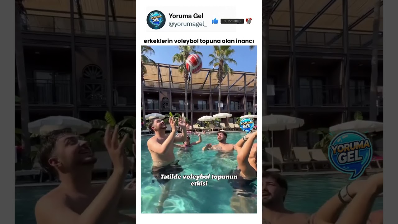 erkeklerin voleybol topuna olan inancı