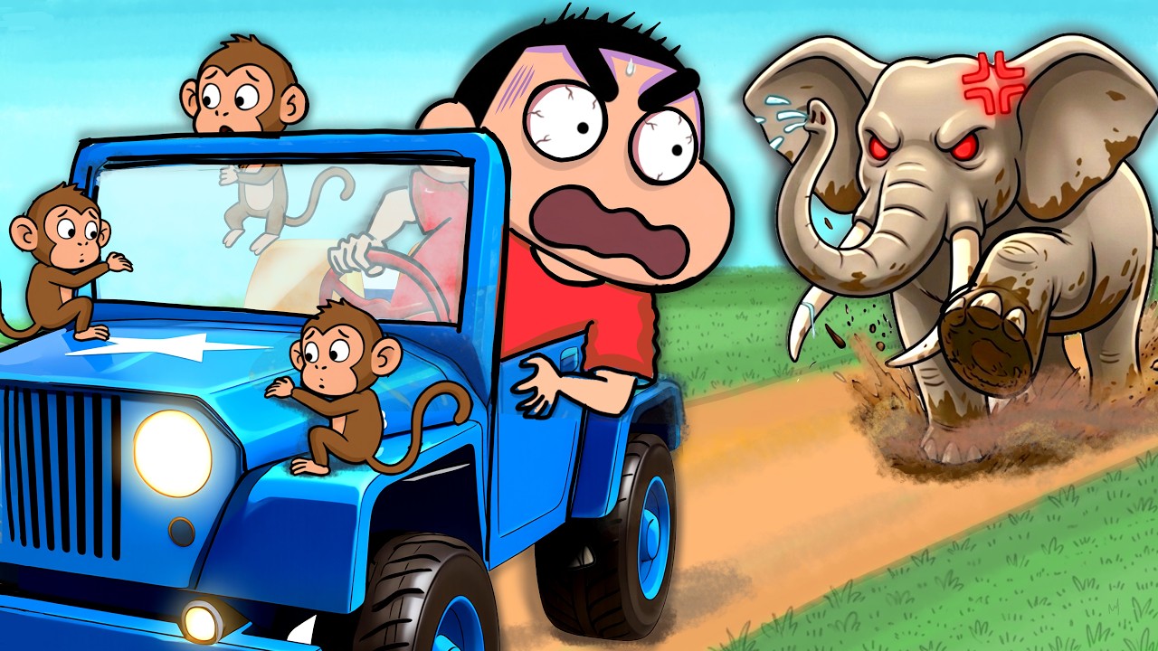 Escaping Most Dangerous Jungle 😱