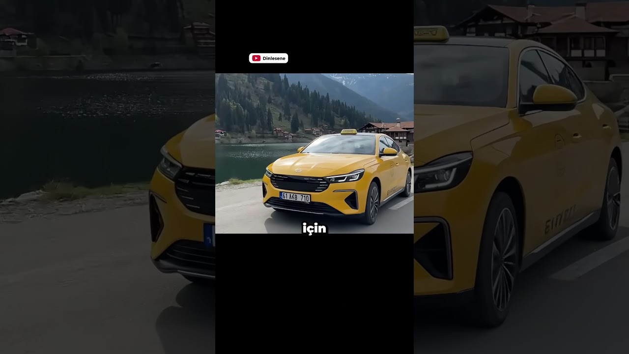 Trabzon'da Bir Adam Sedan Togg'u Taksi Yaptı