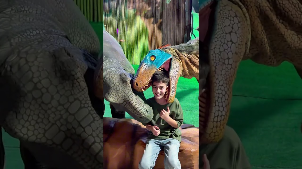شوفوا شو عمل الديناصور بخلودة 😱