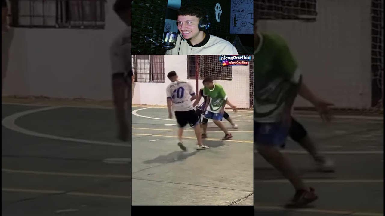 Foi na maldade e levou o castigo 😱🔥 #futebol #soccer #football