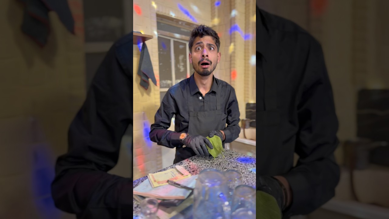 بياع شاورما ندل😅￼ جزء 3)نزار الحموي #shorts