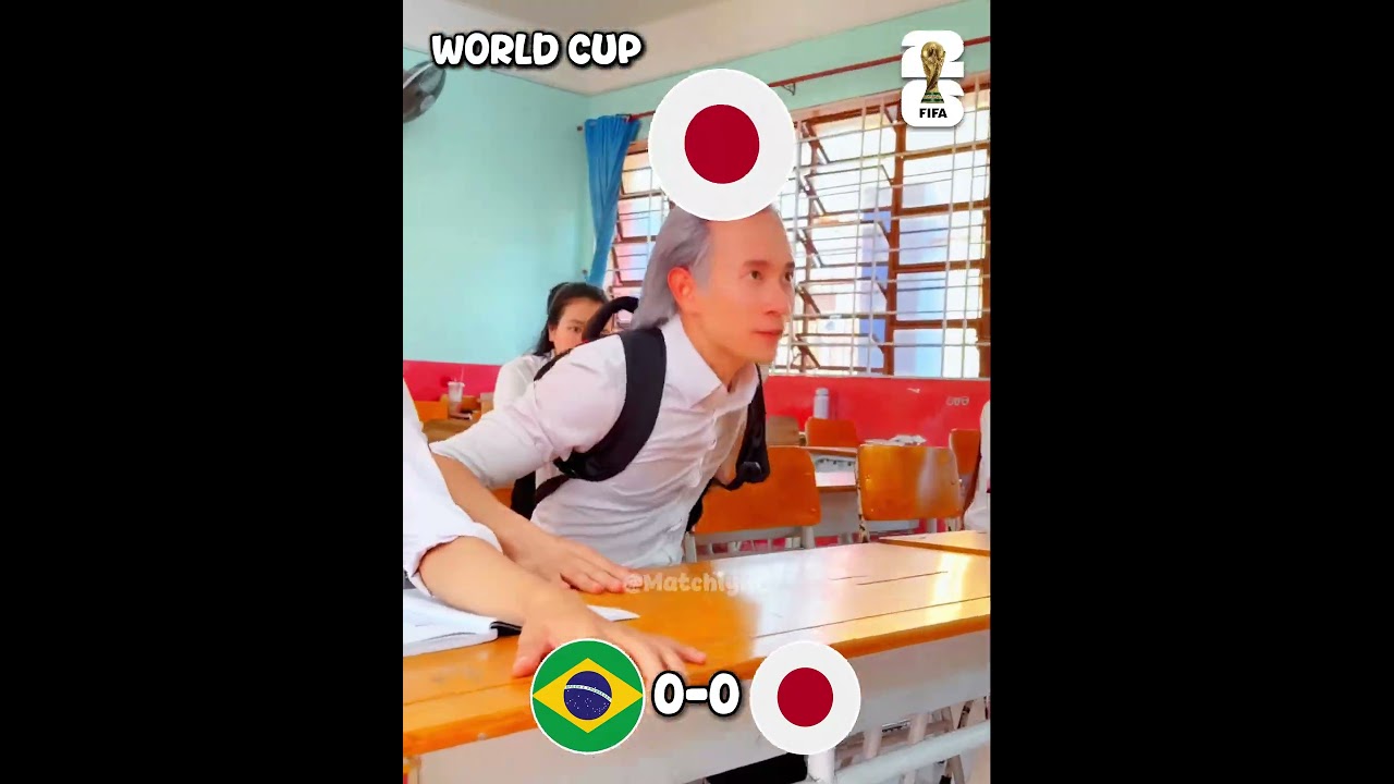 Brazil vs Japan Round of 32 🤯 #worldcup #usa