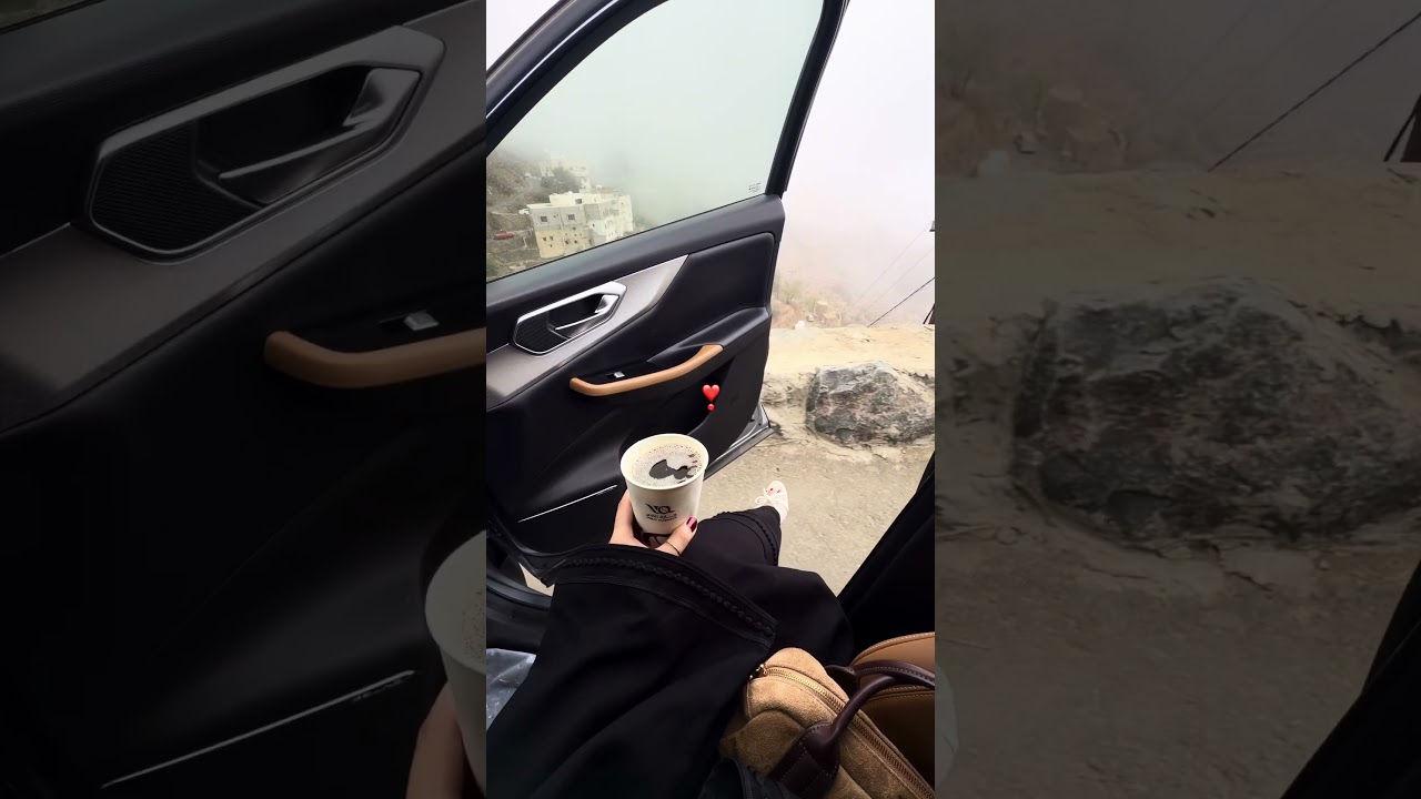 ترند باب السيارة على طريقتي بالحبل⛰️😂