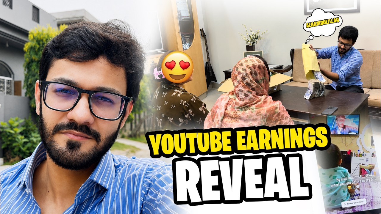 My First YouTube Income 💸 | A Dream Come True!