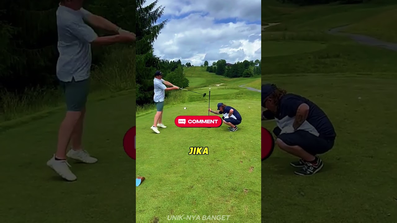 Kenapa Lapangan Golf Bisa Menggelembung Seperti Ini? #shorts #short #golf