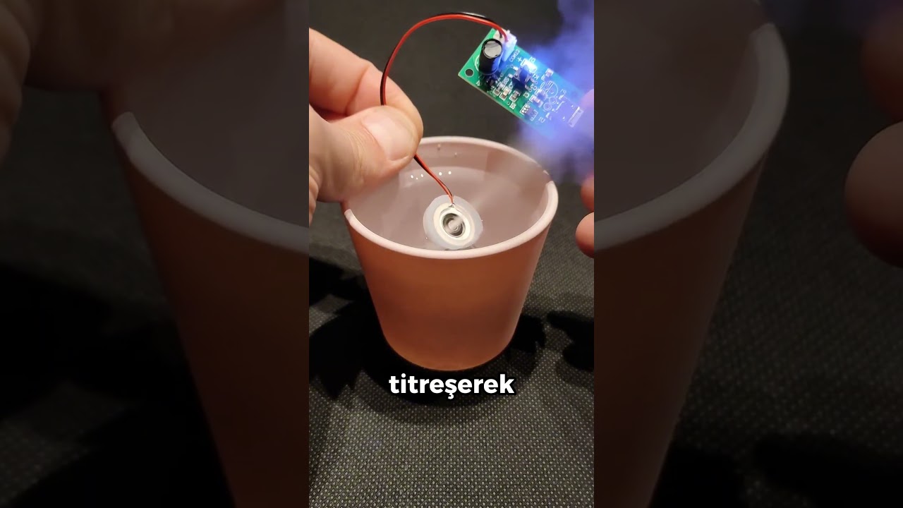 ⚙️ Bu Küçük Disk Suyu Anında Soğuk Buhara Çeviriyo