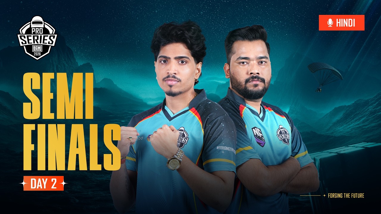 [HINDI] BMPS 2026 | SEMI-FINALS | Day 2 #BGMILIVE