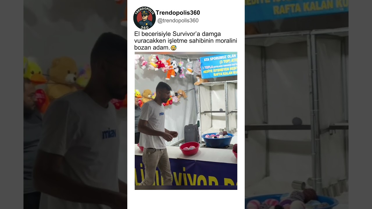 Survivor Seviyesini Aşan El Becerisiyle İşletme Sahibinin Keyfini Kaçıran Adam🤣😮