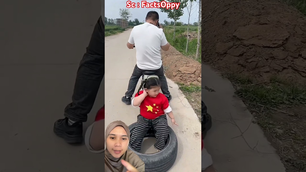 Ikut papa naik sepeda listrik