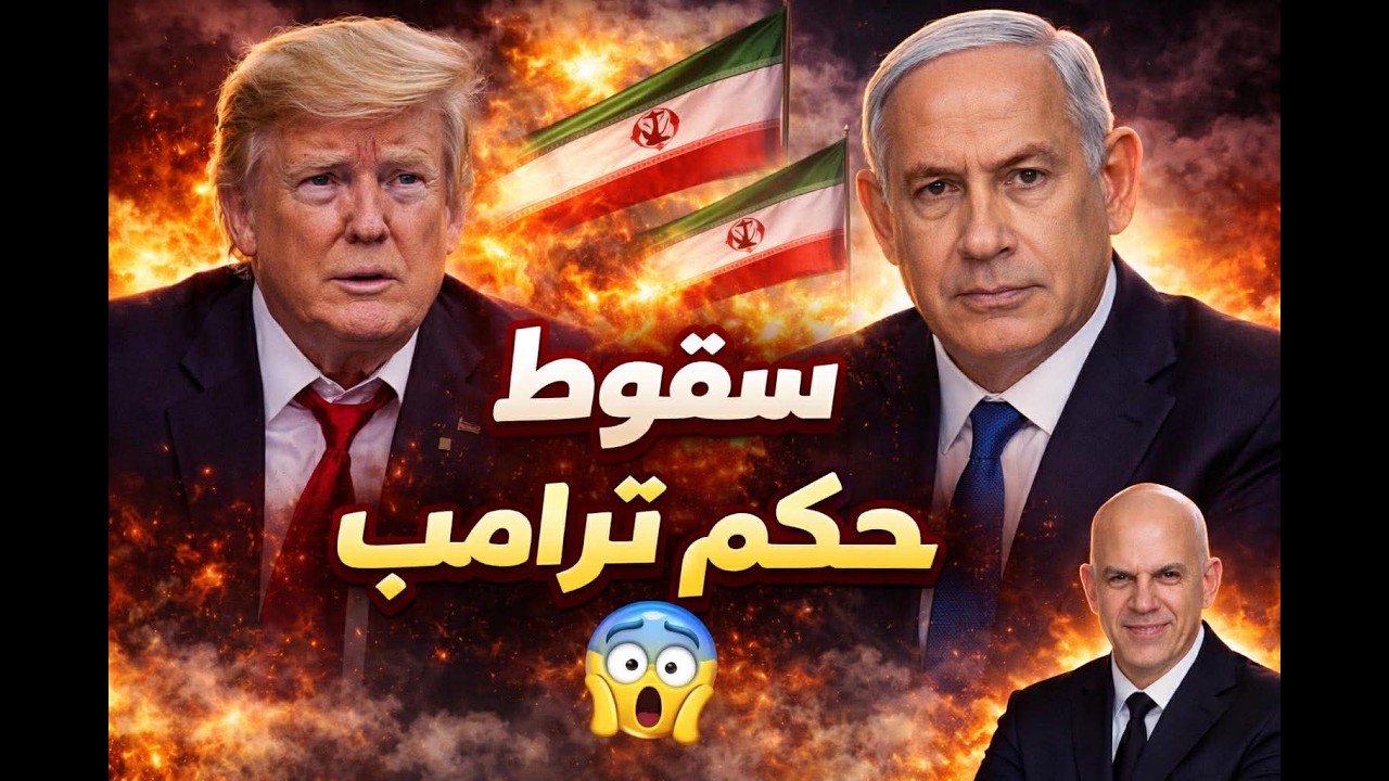 سقوط النظام الأمريكي؟ ترامب في ورطة "إيران" الكبرى وأكبر عملية تدمير متبادلة مع إسرائيل!