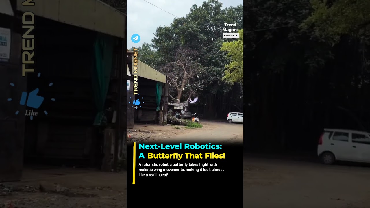 BIONIC BUTTERFLY! 🦋🤯