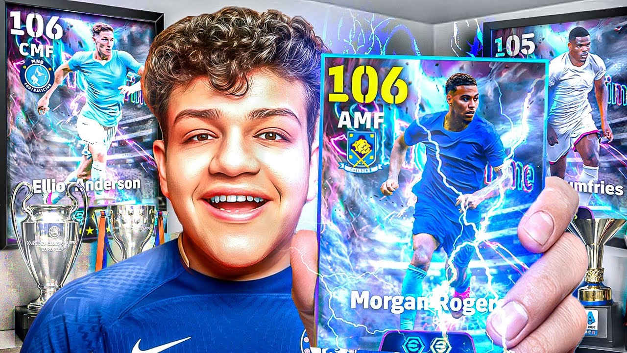 الحظ اسطوري في بكج مورغان روجرز الجديد 🤯🔥 تفجير بكج روجرز و اندرسون 👑 eFootball 27