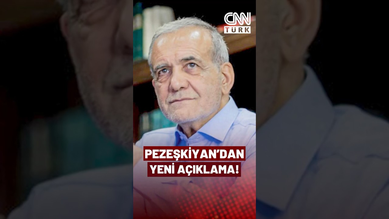 SON DAKİKA🚨İran Cumhurbaşkanı Pezeşkiyan'dan Yeni Açıklama! "Siyonistler Savaşı Yaymak İstiyor"