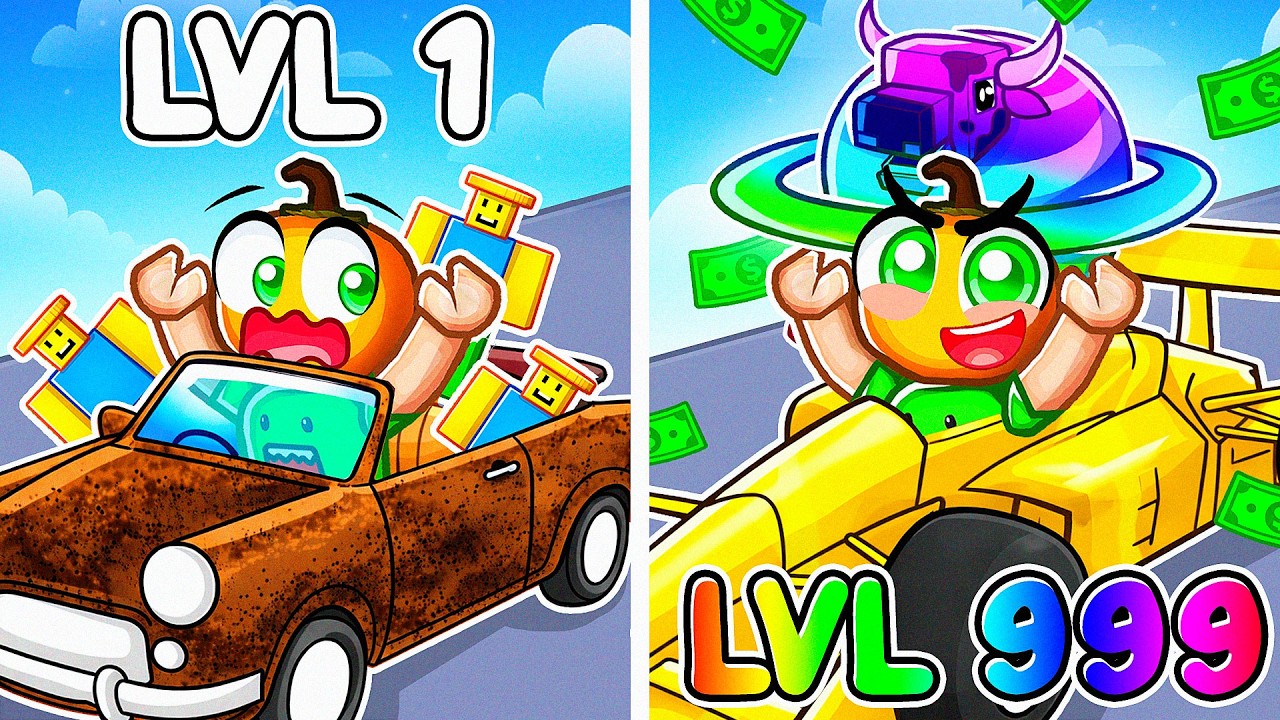 Brainrot ARABA Yarışında NOOB Gibi Davrandım Ve Sonra PRO ARABA Aldım! 🚗 | Roblox