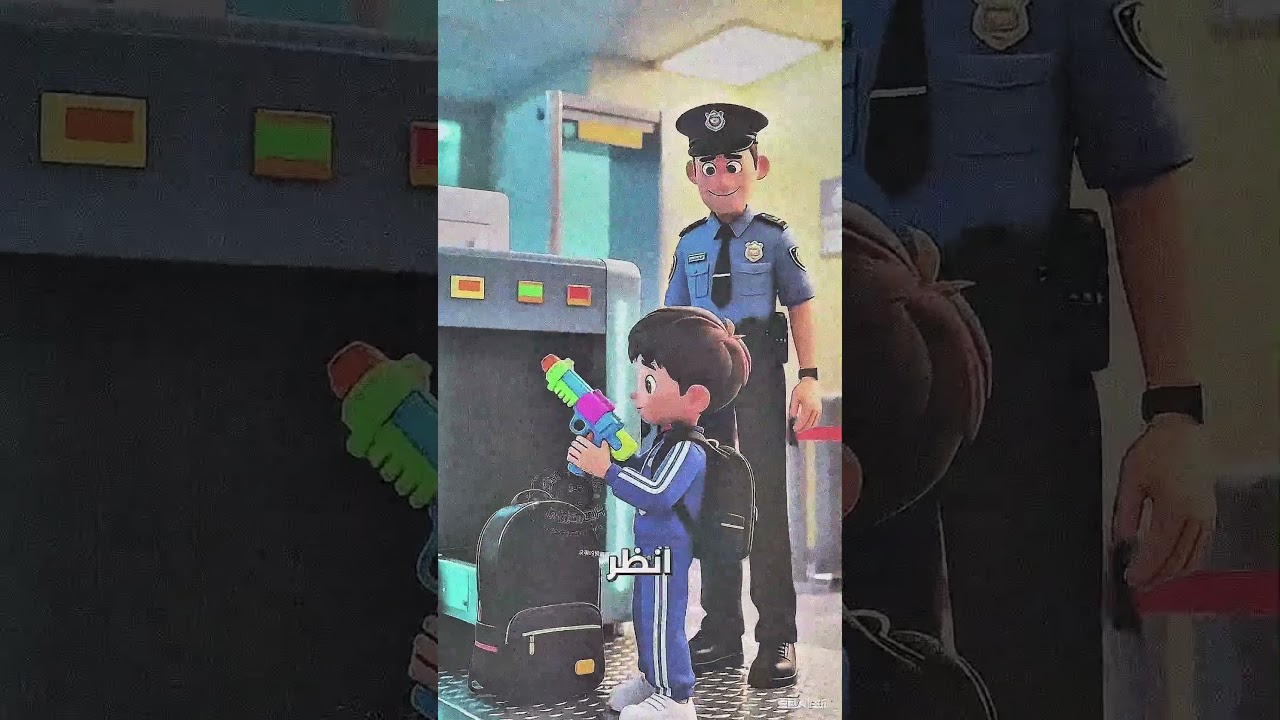 شاهدوا سبب عدم السماح لي بدخول المطار ❤️