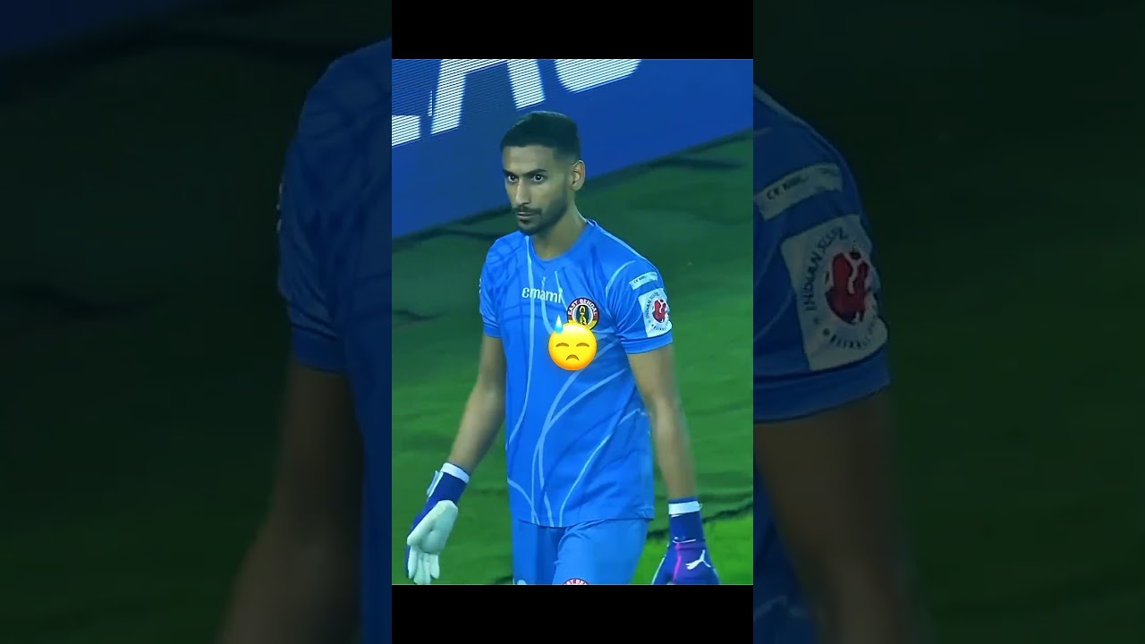 Goalkeeper Always Support His team❤️‍🩹🫂#shorts #football #goalkeeper#isl #eastbengal #indianfootball