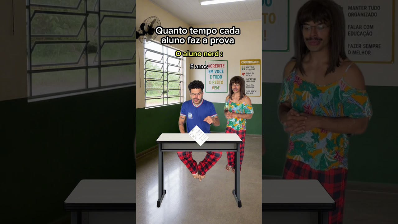 Quanto TEMPO CADA ALUNO faz a PROVA
