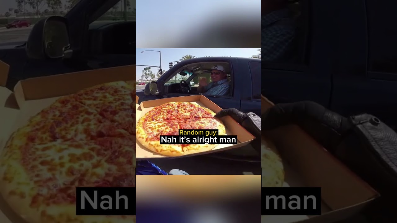 When A Biker Has The Strangest Ride Home…