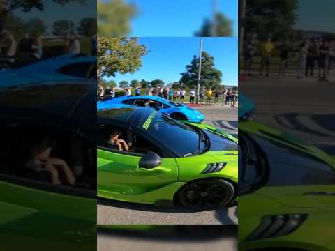 A Moto Que Surpreendeu um Evento de Supercarros...🏍️💥 #curiosidades