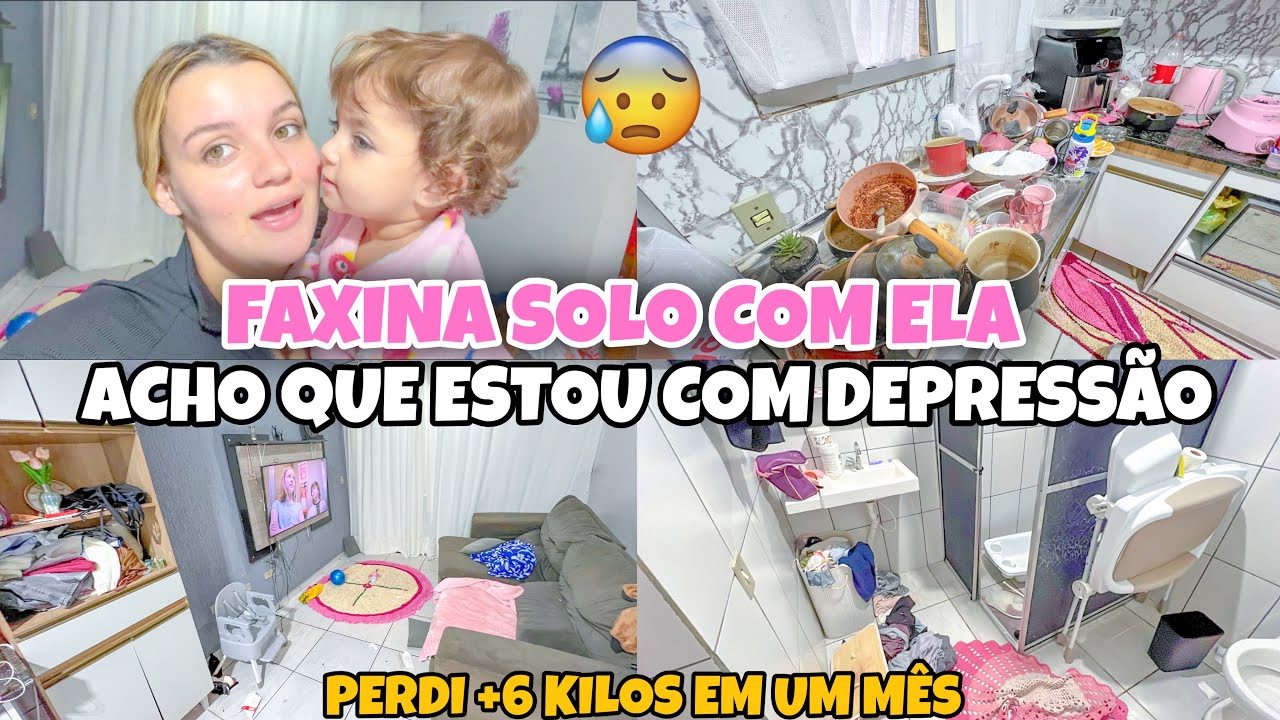 CHEGA!! NÃO POSSO PARAR 😓 FAXINA PESADA NA CASA COM UM BEBÊ + 5 DIAS SEM LIMPAR NADA 🥵| Lar da Ana