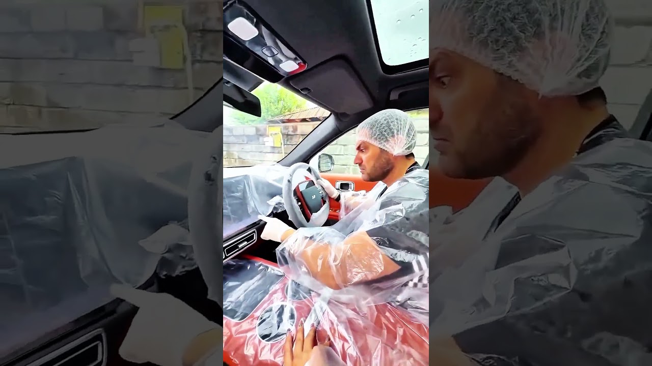 وقف مراته قبل ما تقفل الباب… والسبب صدم الكل! 😱🚗