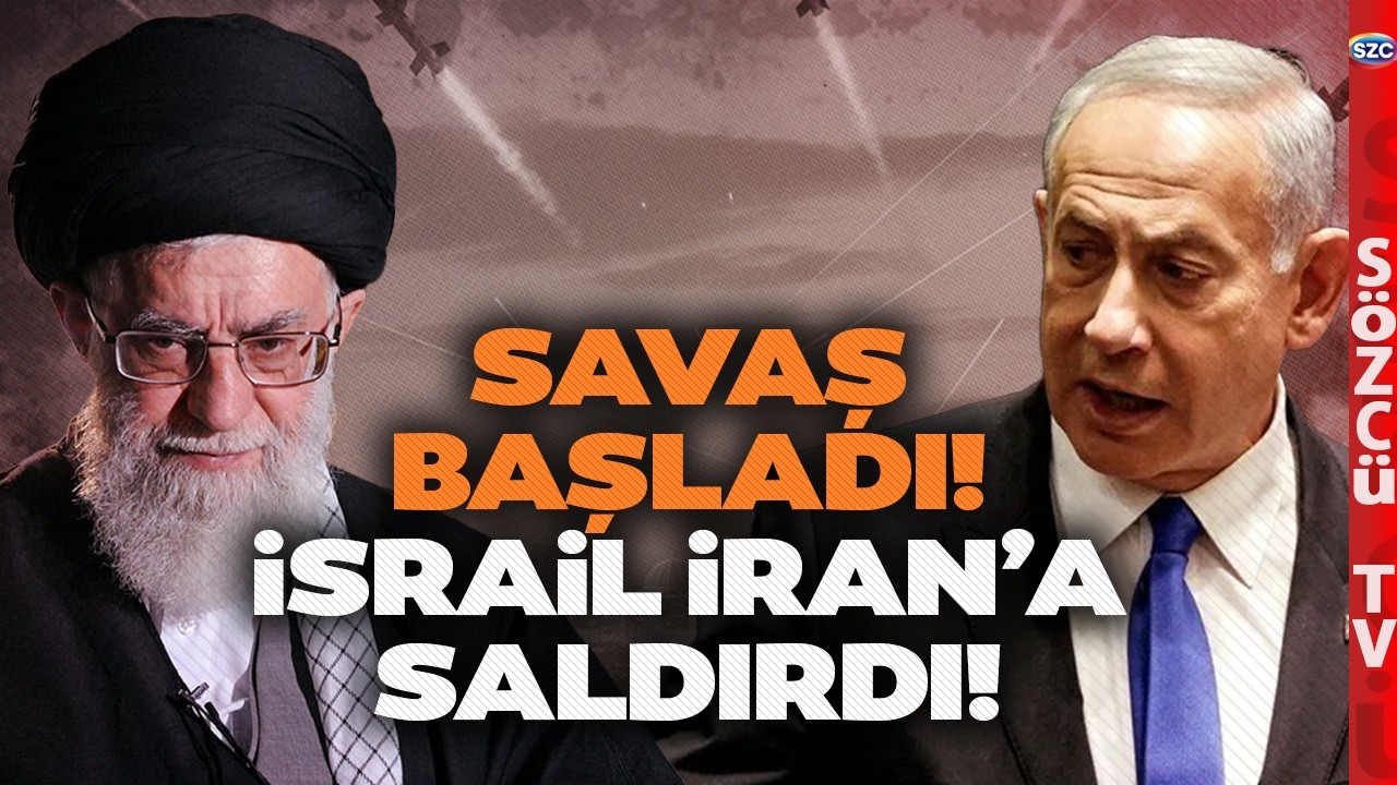 SON DAKİKA İsrail ve ABD  İran'a Saldırı Başlattı! Netanyahu İran'ı Füze Yağmuruna Tuttu!