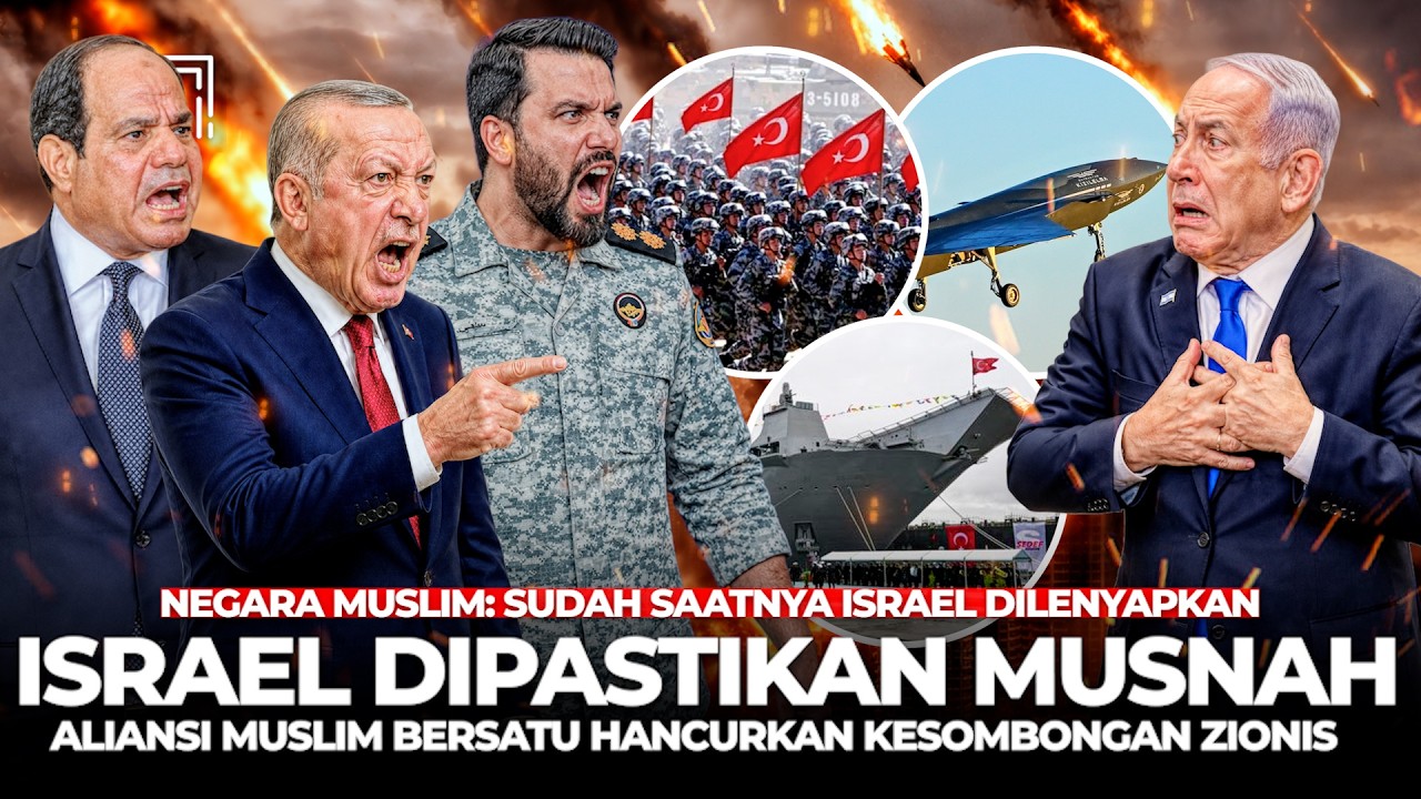 Israel Mulai Serbu Mesir Turkiye! Erdogan Siaga Perang Turunkan Ribuan Armada ke Tel Aviv?