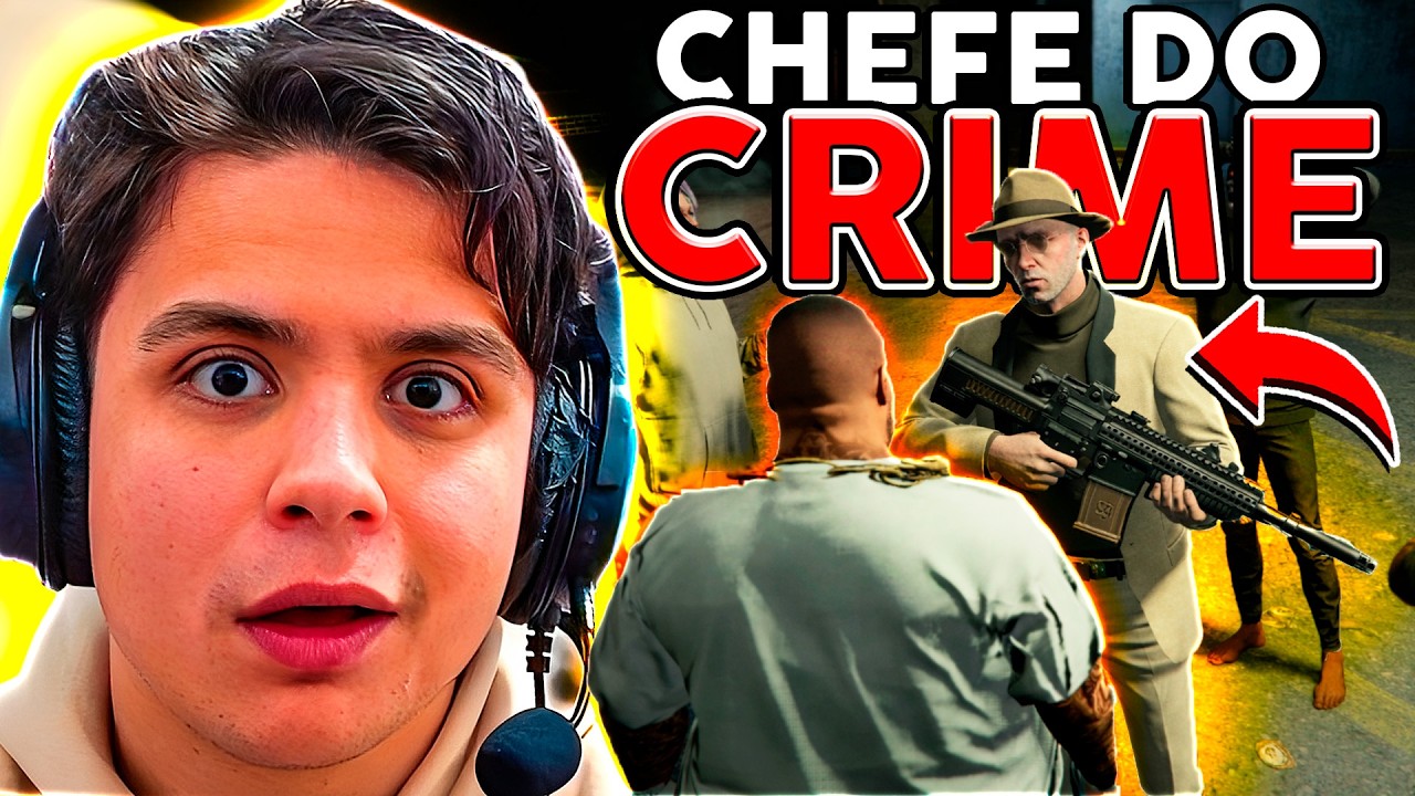 O LÍDER do CRlME me CHAMOU 😱 GTA RP (Paulinho o LOKO)