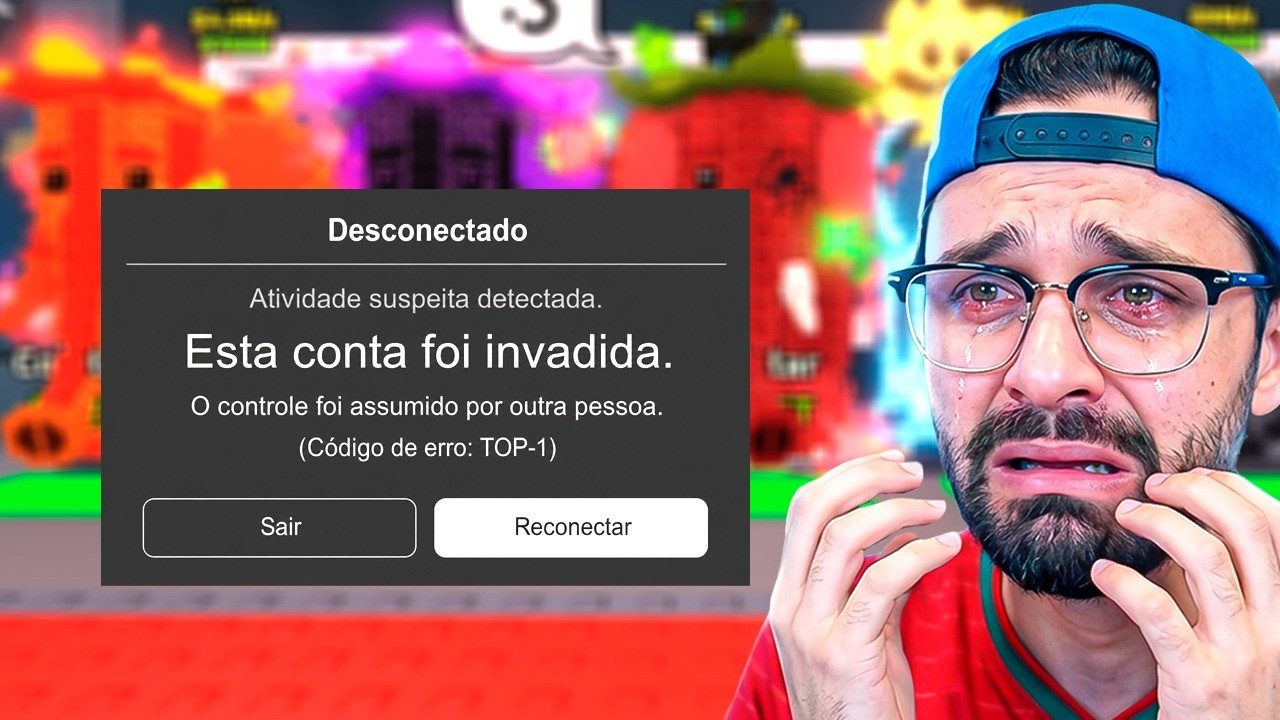 ROUBARAM A CONTA DO TOP 1 DO MUNDO... 😭💔 (É BRASILEIRO)