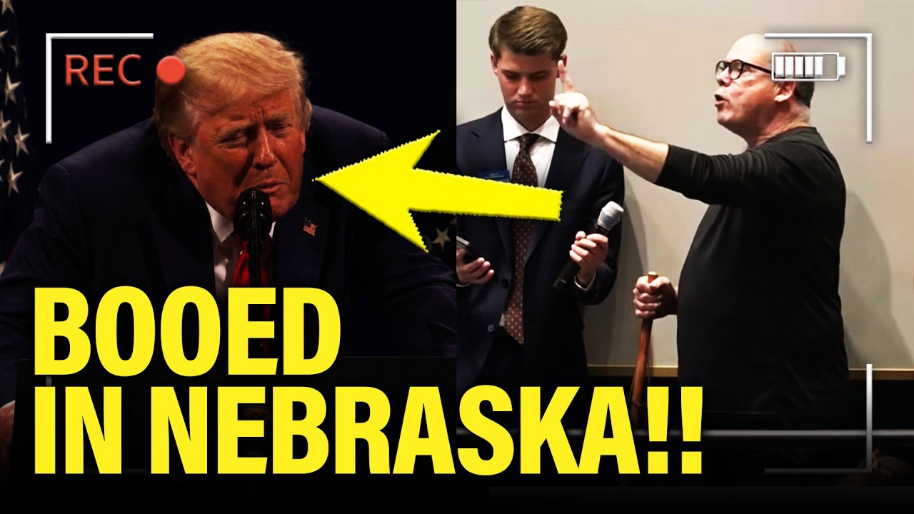 Trump gets BOOED IN NEBRASKA as TERM COLLAPSES!!!