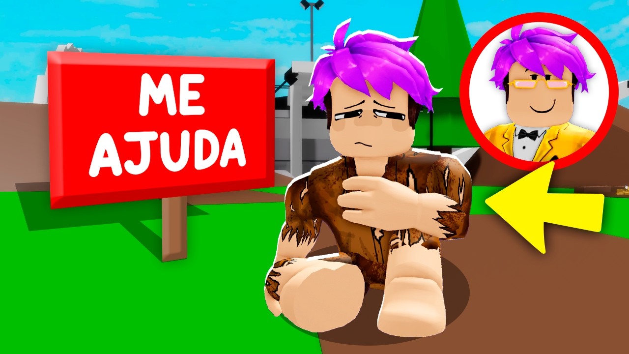 EU FINGI SER MENDIGO no BROOKHAVEN