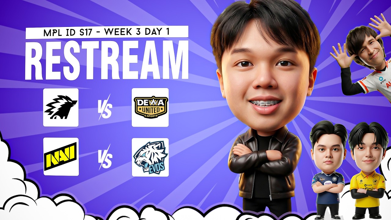 EVOS IS BACK PART2! EVOS VS NAVI MPLD ID W3 D1 MPL S17|Topup di Lumi9.id