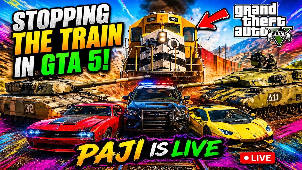 GTA 5 LIVE with @pajiislive  #gta5 #gtav #gaming