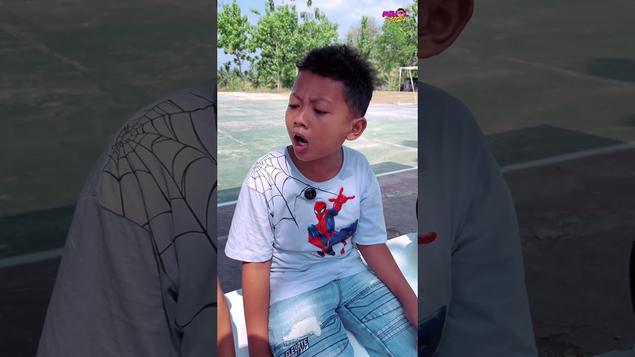 TIAN GA SENGAJA JATUHIN POP ICENYA AZKA😁🙈🙏 #comedy #hiburansegar #funny #shorts #humor