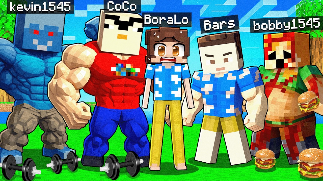 BORALO KÖYÜNÜN EN GÜÇLÜSÜ KİM? 💪 - Minecraft