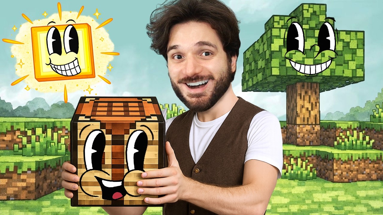 MINECRAFT, MAS É... CUPHEAD???