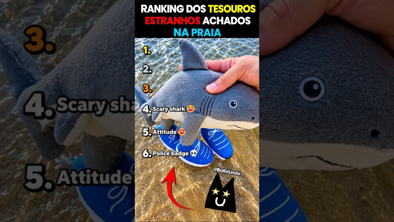 RANKING DOS TESOUROS MAIS ESTRANHOS ACHADOS NA PRAIA (PARTE 2)