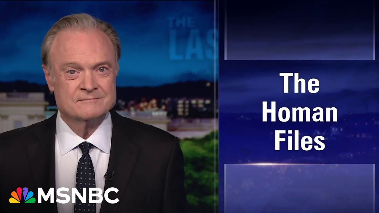 Lawrence: Trump knows Homan can't survive if video of him with undercover FBI agents becomes public - Published by MSNBC