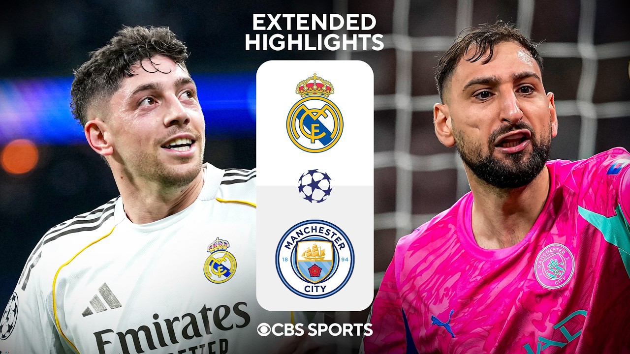 Real Madrid vs. Man. City: Extended Highlights | UCL Round of 16 1st Leg | CBS Sports Golazo