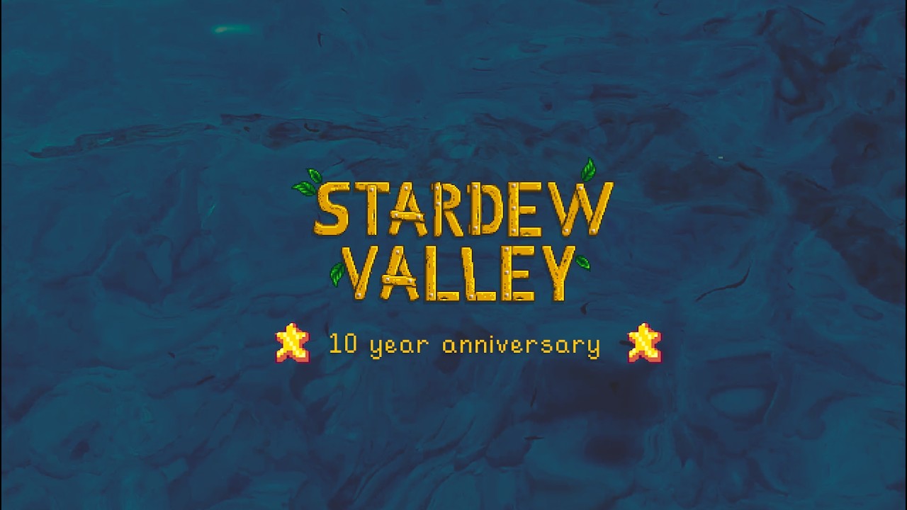 Stardew Valley 10-year Anniversary Video (Retrospective & New Spouse Reveal)
