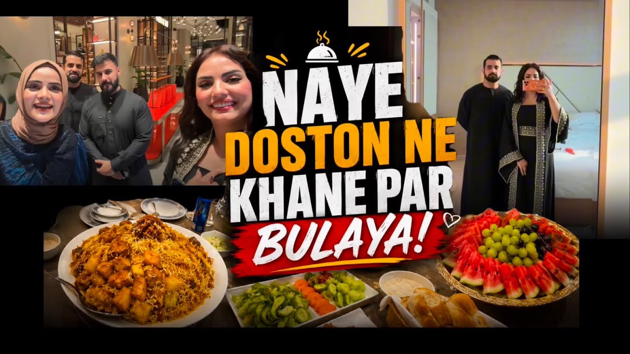 Weekend Vlog: Naye Doston Ke Sath Dinner 😍 | Beautiful Restaurant Evening in Dubai