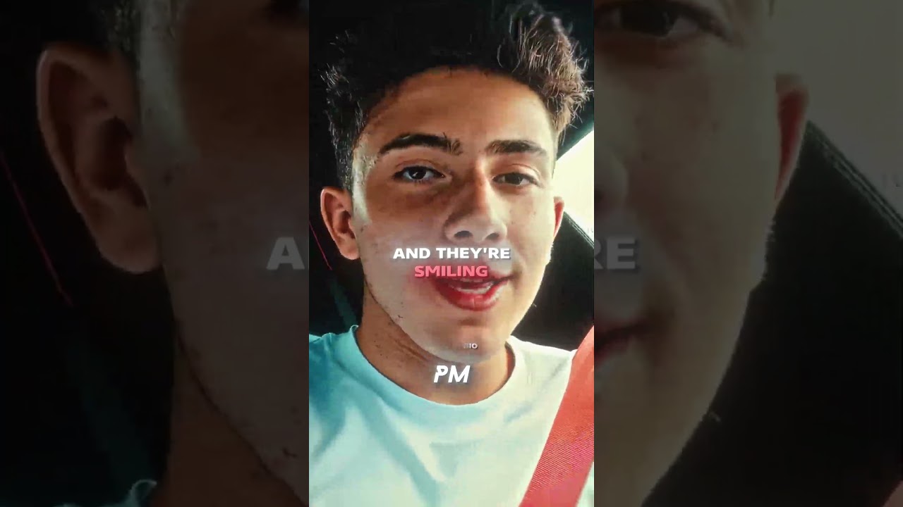 17 Year Old Millionaire Picked Up Brother From School In Lamborghini🤯🏎️